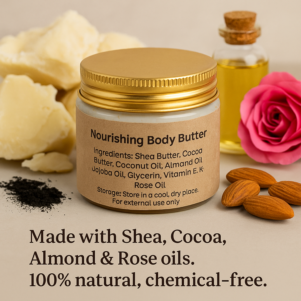 Kayavurt Nourishing Body Butter — 100g | Shea + Cocoa + Vitamin E
