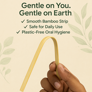 Bamboo Tongue Cleaner – Ayurvedic Oral Hygiene – ₹49