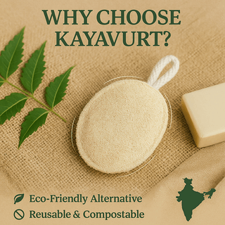 Natural Ayurvedic Bath Loofah – ₹69
