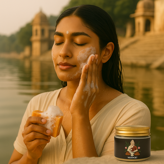 Rose & Honey Ayurvedic Soap — 100g