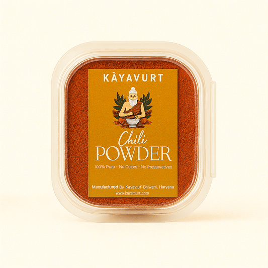 Kāyavurt Lal Mirch – Pure Red Chilli Powder