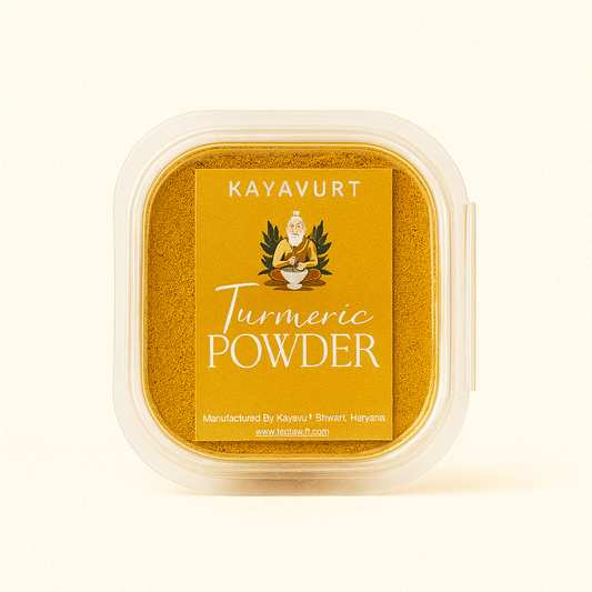 Kāyavurt Haldi – Pure Turmeric Powder