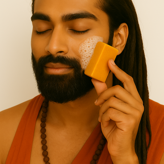 Haldi & Chandan Herbal Ayurvedic Soap — 100g