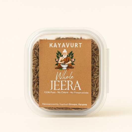 Kāyavurt Jeera – Whole Cumin Seeds 15gm
