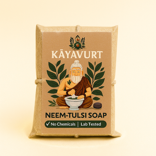 Neem & Tulsi Daily Ayurvedic Soap — 100g